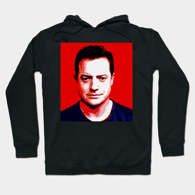 brendan fraser Hoodie by oryan80